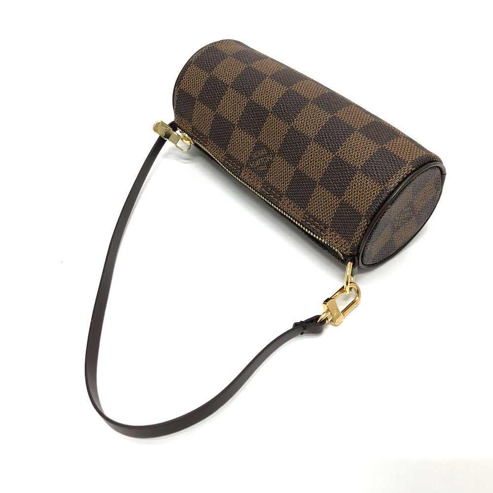 Louis Vuitton Handbag N51303 Damier Canvas Brown Damier Papillon 30 Women Used Authentic