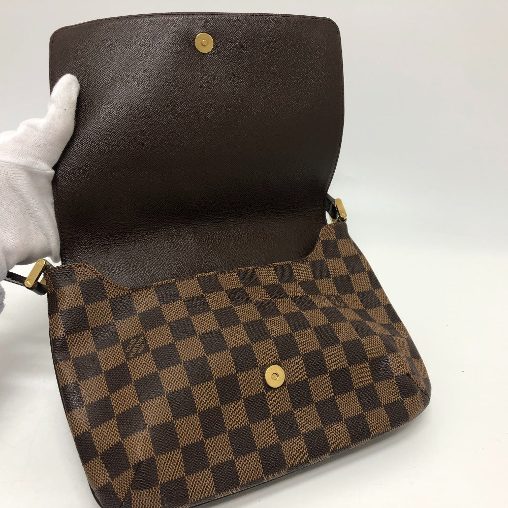 Louis Vuitton Shoulder Bag N51255 Damier Canvas Musette Tango Women Used Authentic