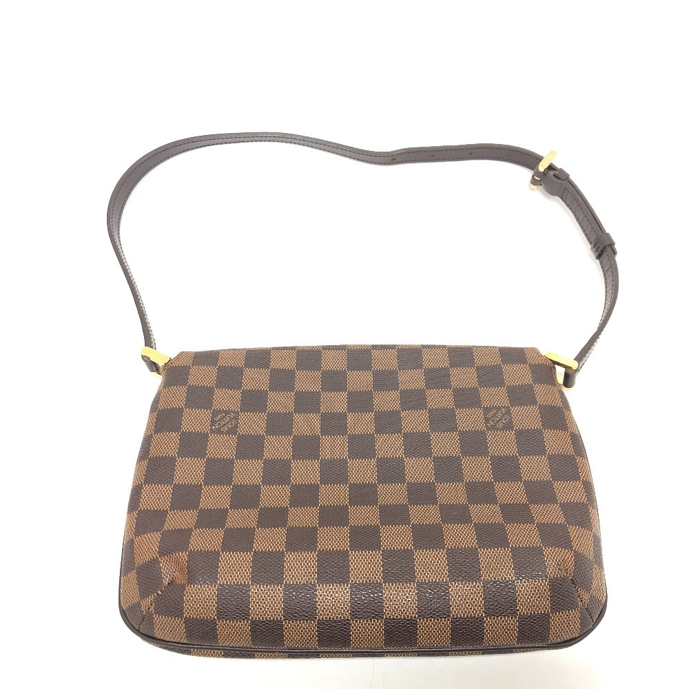 Louis Vuitton Shoulder Bag N51255 Damier Canvas Musette Tango Women Used Authentic