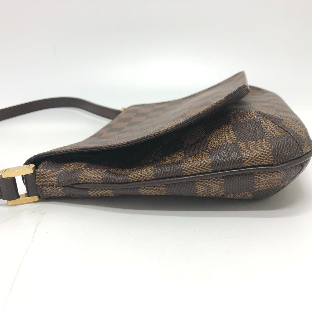 Louis Vuitton Shoulder Bag N51255 Damier Canvas Musette Tango Women Used Authentic