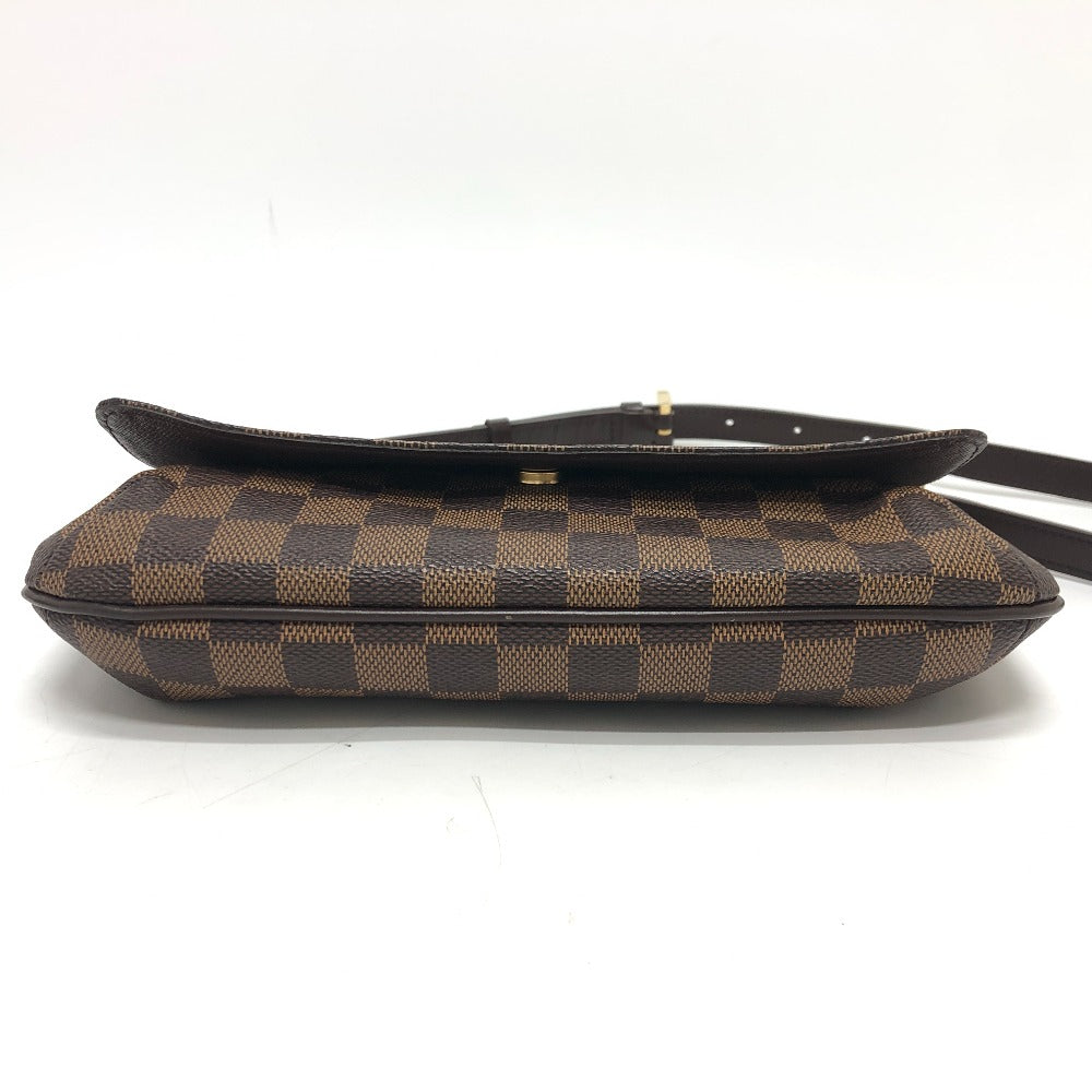 Louis Vuitton Shoulder Bag N51255 Damier Canvas Musette Tango Women Used Authentic