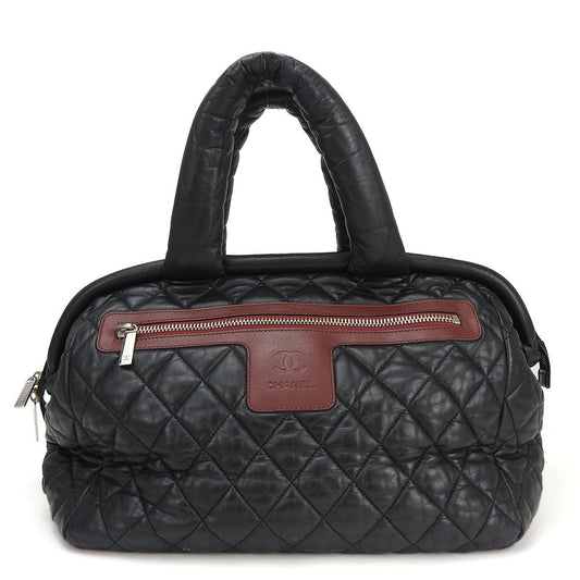 Chanel Tote Bag Leather Black