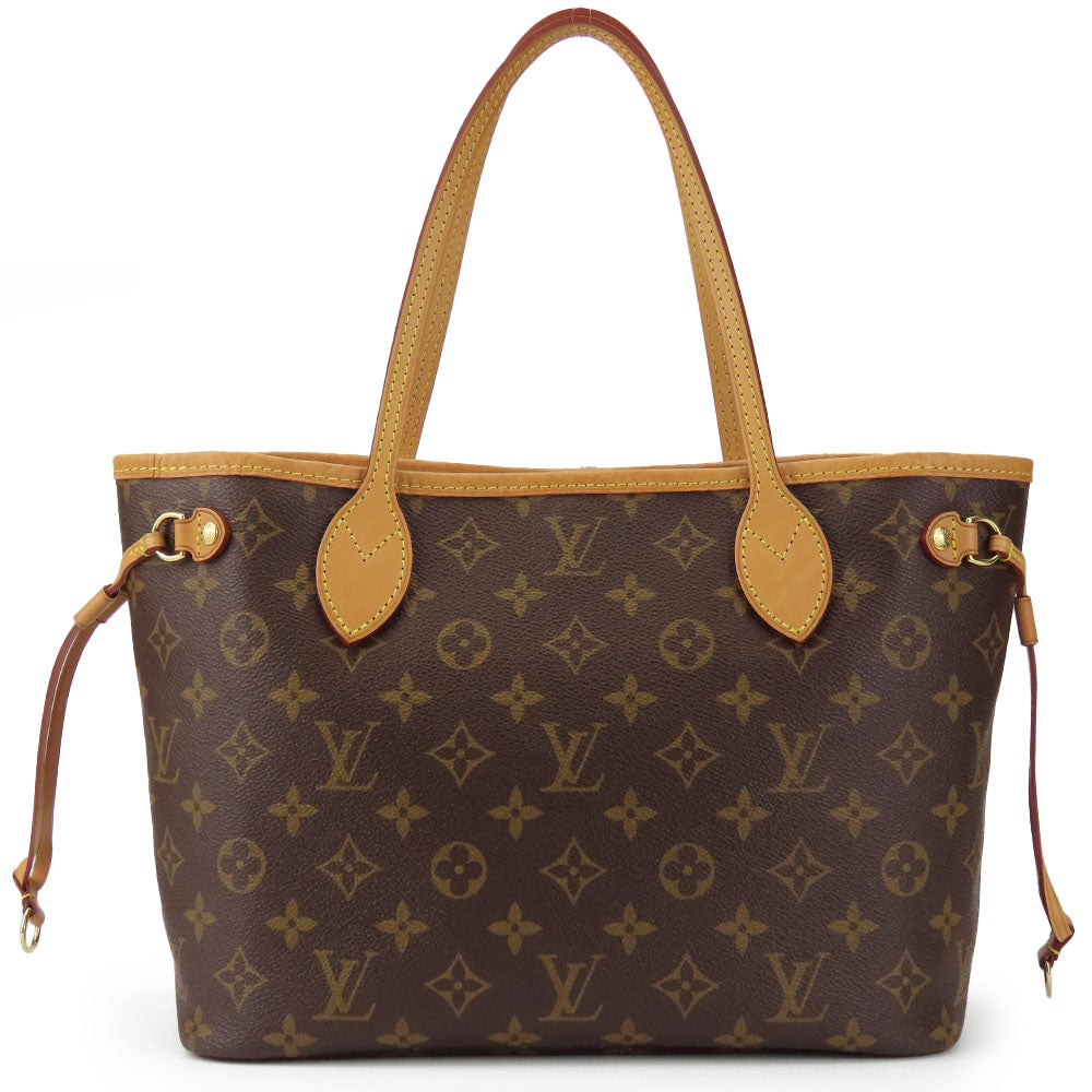 Louis Vuitton Tote Bag M41245 Monogram Brown Neverfull Pm Women Used Authentic