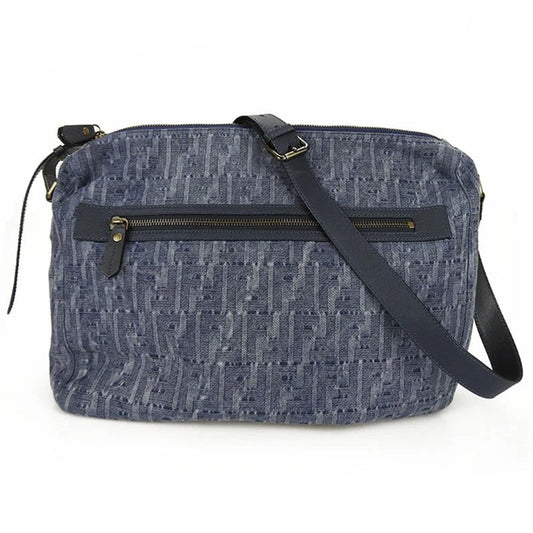 Fendi Shoulder Bag 7 Va226 Denim Blue