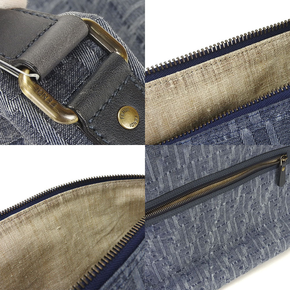 Fendi Shoulder Bag 7 Va226 Denim Blue