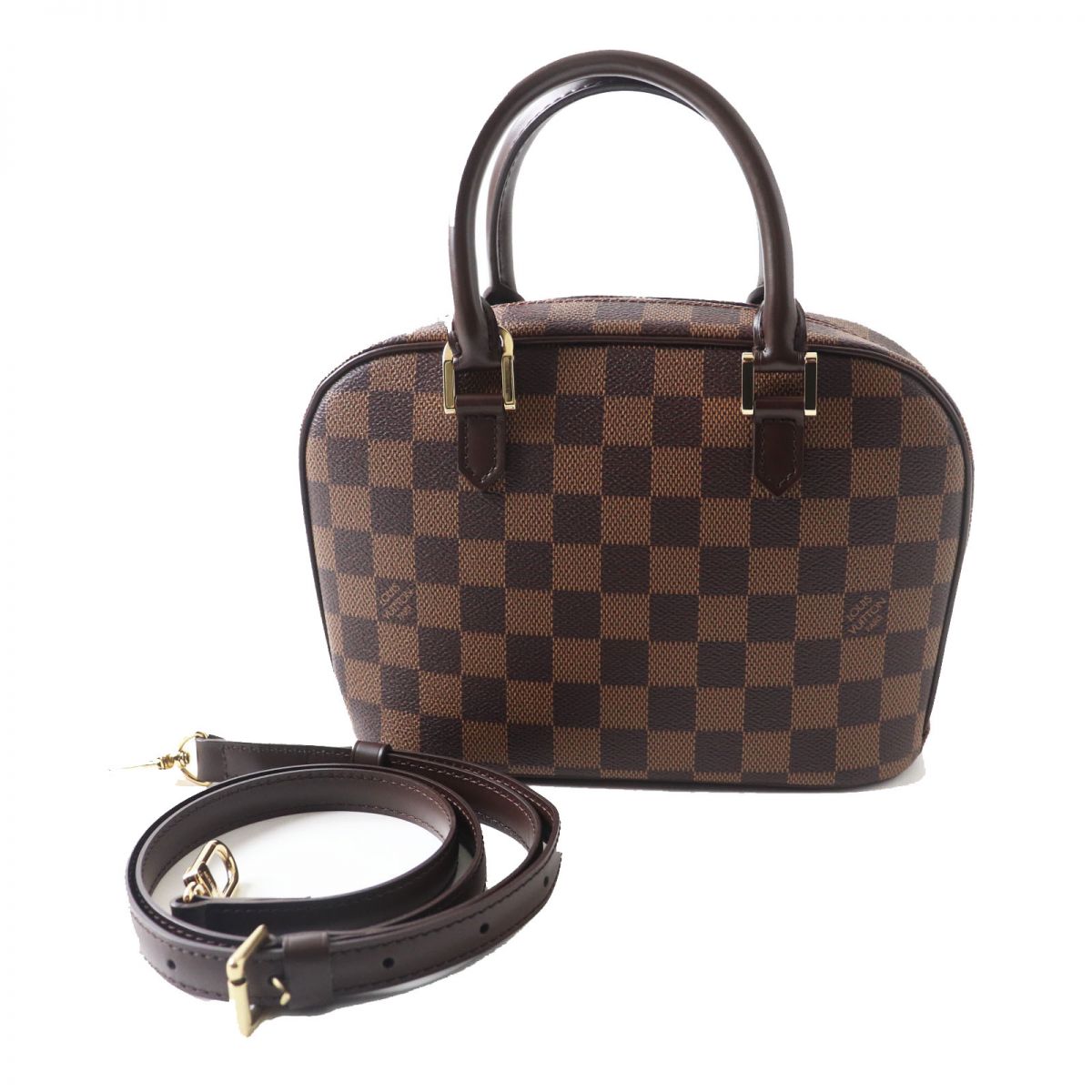 Louis Vuitton Shoulder Bag Main: Damier Canvas Damier (Brown Type) Women Used Authentic