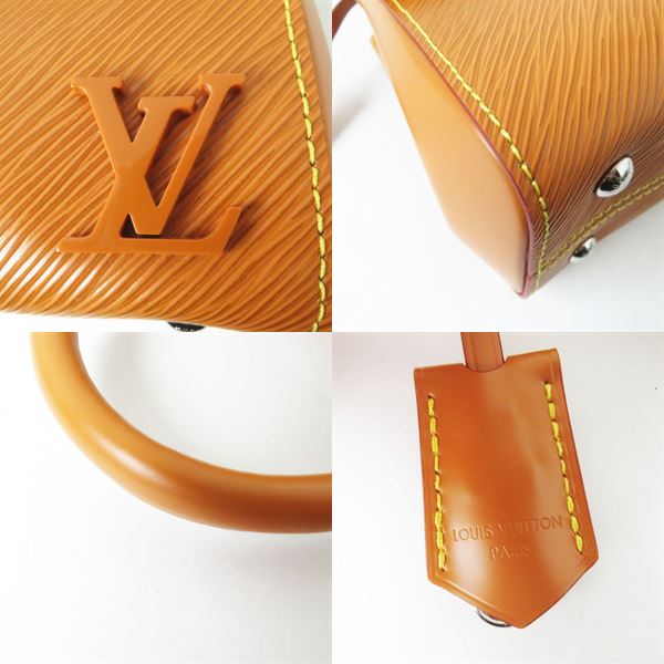 Louis Vuitton Shoulder Bag Main�F Epi Leather Golden Honey Women Used Authentic