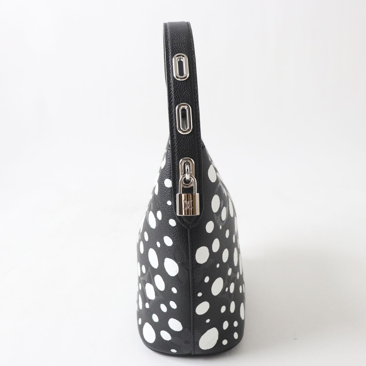 Louis Vuitton Shoulder Bag Main: Monogram Empreinte Black X White Infinity Dots Women Used Authentic