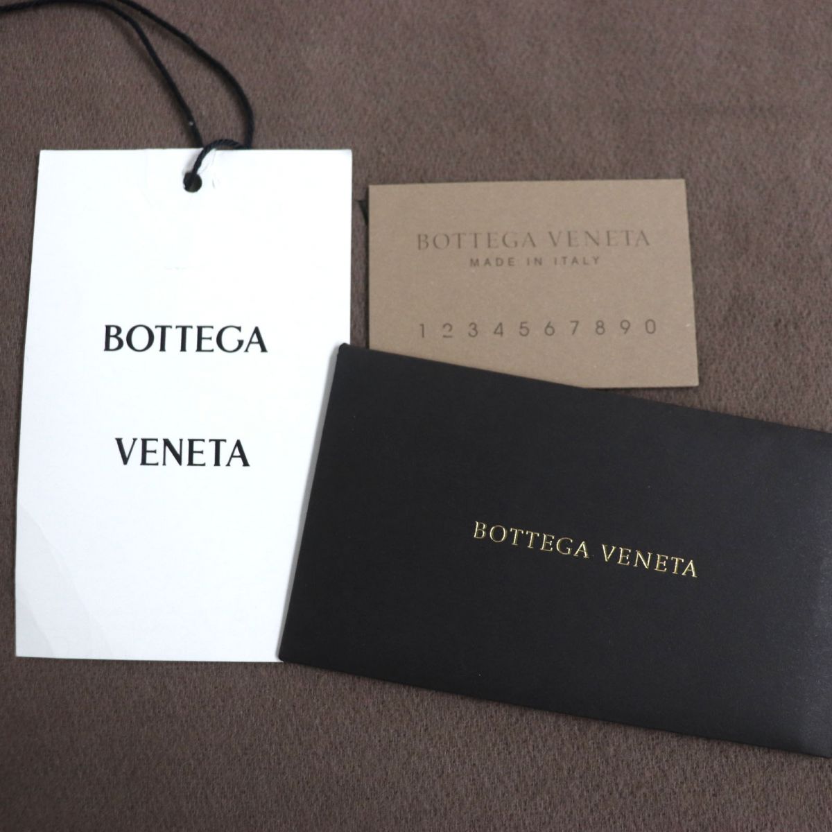 Bottegaveneta Clutch Bag Main: Leather Light Gray Mens Used Authentic