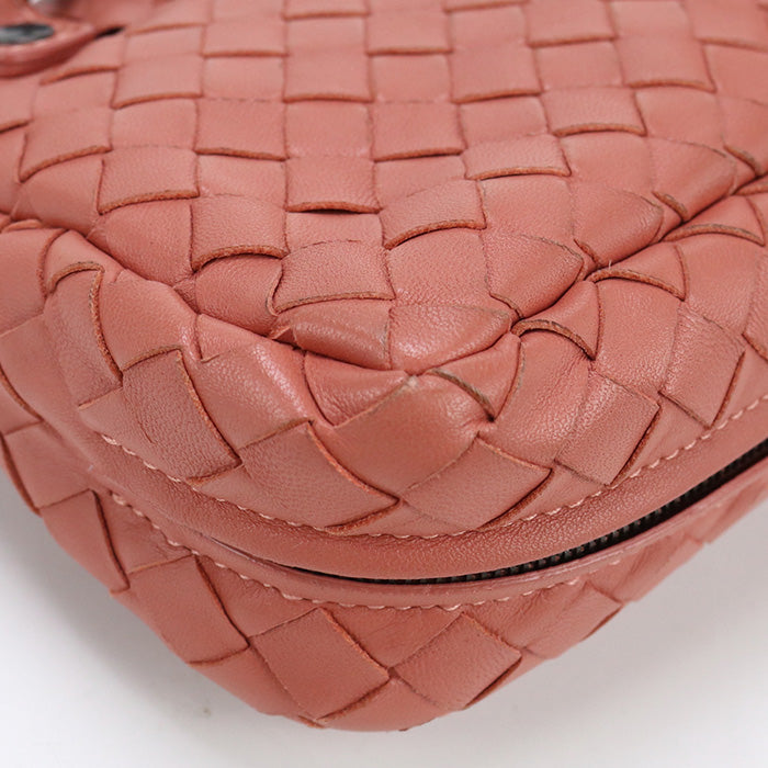 Bottegaveneta Shoulder Bag Intrecciato Chain Shoulder Bag Leather Pink Women