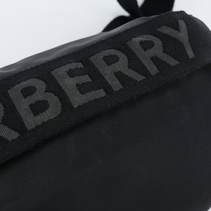 Burberry 8025668 Belt Bag Body Bag Nylon Black Mens(unisex)