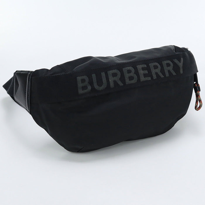 Burberry 8025668 Belt Bag Body Bag Nylon Black Mens(unisex)