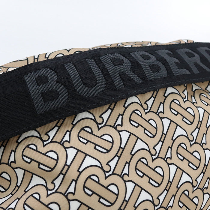 Burberry 8011616 Body Bag Monogram Print Bum Bag Waist Pouch Belt Bag Nylon Beige Unisex