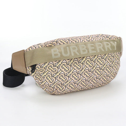 Burberry Bu83947 Belt Bag Body Nylon Beige Unisex