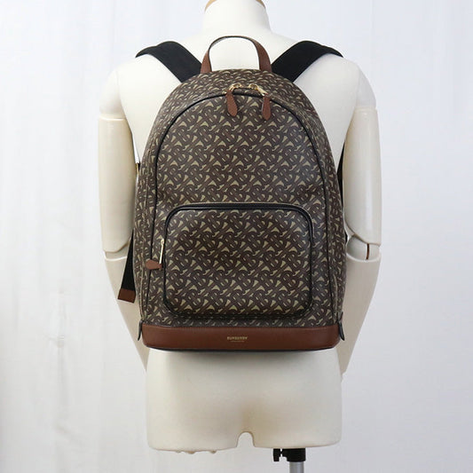 Burberry Bu84601 Backpack Pvc Brown Unisex