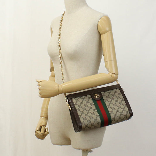 Gucci 503877 Shoulder Bag Ofidia Small Chain Shoulder Bag Gg Supreme Canvas,Leather Multicolor Women